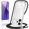 Pnakqil Cover per Xiaomi Redmi 9C/NFC con Cordino, Custodia