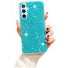 SEHEYA Cover per Samsung Galaxy A51 Custodia Glitter Silicone Morbido Sottile Antiurto Paraurti Protettiva Case Brillantini Scintillante Bling Bling Caso Donna, Paillette Verde