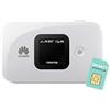 Huawei E5577, CAT 4, 4G, hotspot wireless portatile, conveniente, super veloce, con scheda SIM gratuita sbloccata su qualsiasi rete, bianco