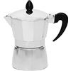 KASANOVA Macchina da caffè in alluminio per 2 tazze