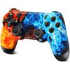 ARCELI Wireless Controller, Upgraded Controller Wireless for PS-4/Slim/PC, Bluetooth Gamepad Joystick with Touch Panel/ 3.5mm Audio Jack/Dual Vibration
