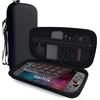 Rehecher custodia switch 2(2025 new model),Accessori nintendo switch 2,switch 2 custodia,Custodia rigida protettiva da viaggio per la console Switch 2 e gli accessori- Nero