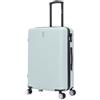 CELIMS - Valigia Media Verde Pastello Rigida con 4 Ruote Leggera Stiva 20kg 65cm | Serratura Integrata | ABS | Valigia Media con 4 Ruote 65cm | Valigia Week-End | Verde Pastello