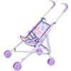 Harilla Giocattolo in Miniatura per Carrello a Spinta, Pieghevole, Mini Carrozzina, Regalo educativo per Bambine, passeggini per Bambole, Giocattoli per, Viola