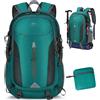 RAINSMORE Zaino Trekking 40 Litri, Impermeabile Zaino Pieghevole Ultraleggero Zaino Montagna Zaino Escursionismo con Scomparti impermeabili e strisce riflettenti, Zaino da Viaggio Uomo Donna