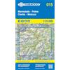 CARTE TOPOGRAFICHE PER ESCURSIONISTI Marmolada. Pelmo. Civetta. Moiazza 1:25.000. Ediz. italiana, inglese, francese e tedesca: 015