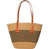 Kayiete Borsa da spiaggia in paglia, borsa da spiaggia estiva, di grandi dimensioni, borsa a tracolla in paglia con cerniera, perfetta per le vacanze estive da donna