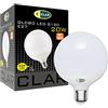CLAR - Lampadine Grandi A Palla, Lampadina Led E27 Sfera Grande, Globo LED 20W E27, Lampadina Globo E27, Diametro 120 mm (G120), Lampadina non dimmerabile, Luce Calda 3000ºK (Pack 1)