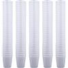 MIJOMA Bicchieri da liquore infrangibili in plastica, resistenti bicchierini per shot. Jello Shot, dessert, feste, matrimoni, compleanni, lavabili in lavastoviglie, riutilizzabili, 29 ml (bianco, 160