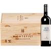 Vecchie Terre di Montefili | Toscana Bruno di Rocca Cabernet Sauvignon Toscana IGT 2017 6 bottiglie in cassetta di legno 4,5 l