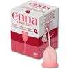 Enna Cycle Easy Coppetta Mestruale Taglia S - 1 Unità, Riutilizzabile, Silicone Medicale Made in Spagna, Fino a 12 Ore di Protezione