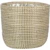 Scheurich Seegras 17 - Vaso da vimini in erba marina, 17 cm di diametro, 16 cm di altezza, 3,5 l vol.