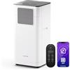 Klarstein Breeze Box 9K Condizionatore Portatile - 9000 BTU, per Stanze Fino a 32 m², Controllo Smart App & Vocale, 3-in-1: Raffredda, Deumidifica & Ventila, Classe A, Silenzioso, Kit Finestra, Bianco