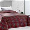 FRATELLI ZAMBETTI - Trapunta Letto Singolo Virginia Dis 5 Scozzese - 160x250 cm