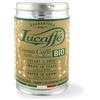 Lucaffé Lucaffè - Barattolo Caffè in Grani Crema Caffè Bio 250 Gr | Caffè in Chicchi Interi da macinare per Espresso | Tostatura Media | Gusto Dolce e Cremoso | Aroma Intenso e Avvolgente | Fair Trade