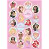 Dekora, Mini Dischi di Ostia di Principesse Disney, Decorazioni Commestibili per Cupcake, Biscotti e Muffin, Merende e Feste per Bambini, Dischi da 3,4 CM