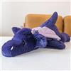 TRAVELKNOT Aggravare Grande Peluche Drago, 50CM 1KG, Viola Drago Giocattoli