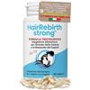 Salus Labs HAIR REBIRTH STRONG * 90 capsule * la Migliore Cura per i Capelli * Nuova Etichetta * Formula Tricologica: Cheratina Biotina Cistina Calcio D Vitamina B * Blocca la Caduta e fa Ricrescere i Capelli