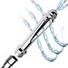 BDSMJOY Doccia clistere in Acciaio inossidabile, clistere per doccia per doccino anale, Plug Anale Sex toys Butt Plug Sexytoysys Donne Uomo (B)