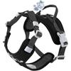 Hurtta Weekend Warrior - Pettorina per cani II ECO (Raven, nero, 40-50 cm)