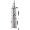 TFIANYNI Pompa sommersa in acciaio inox, 180 W, 3000 giri/min, 1,2 m³/h, altezza di mandata 30 m, uscita da 1 pollice, pompa dell'acqua, IP68, motore in rame da 12 V DC (0-30 db) per fontana/giardino