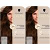 Schwarzkopf Creme Supreme Colorazione 5-60 marrone cioccolato (2 x 182 ml), colore permanente per capelli con siero e maschera per capelli protegge dai danni visibili ai capelli, per una copertura