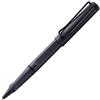 Lamy Safari steel black - Penna a sfera classica senza tempo con manico ergonomico e larghezza del tratto M - Corpo in robusta plastica ASA - con mina M 63 in blu