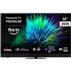 Panasonic Smart TV 55" 4K Ultra HD Display OLED Fire OS colore Nero 55Z90B