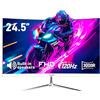 Gawfolk Monitor 24.5 Pollici 120Hz Gaming Curvo Schermo PC FHD (1080p) 1ms 100% sRGB HDMI/VGA Compatibile con Montaggio a Parete Nero