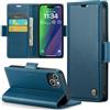 Rerzoiro Cover per iPhone 15 Plus Custodia Portafoglio [Blocco RFID] Premium Pelle PU Wallet Case Flip Libro con Porta Carte Slot Supporto Flip Case per iPhone 15 Plus, Blu