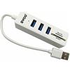 BWOO HUB Adattatore Pc Alta Velocità USB 2.0 4 Porte SD Micro Card Computer BO-OT23
