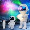 Swoieltr Proiettore Stelle Soffitto LED Astronauta Proiettore Stelle 360° Regolabile, con Telecomando, 8 Modalità di Nebulosa, Luce Notturna, Lampada Proiettore Stelle Bambini Adult