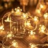 KOBOKO Catena luminosa con fiori LED, 3 m, fiori di ciliegio, a batteria, colore caldo, luci decorative per giardini, matrimoni, interni e esterni, terrazze, alberi, feste