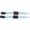 EBTOOLS 2PZ T10 LED Warning Canceller Adattatore Faro Senza Errore Decodificatore Dispositivo Resistore Resistenza T10 Decodificatore a LED Decoder del Faro a LED Auto Decodificatore