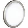 Eglo Leuchten my light Plafoniera Arezzo moderna nichel satinato d.42,5 2XE27 87331/20