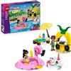 LEGO 42658 Pool Party con Unicorno e Fenicottero