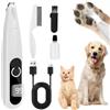 SUPRBIRD Tosatrice per Gatti,Rasoio per Cani,USB Tagliacapelli per Animali a Basso Rumore con LED Luci,per Cani Gatti Animali Zampa, Orecchio, Occhio, Viso