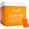 Naali Anti-Stress - Gomma Zafferano, Vitamine B3, B6, B9, B12 - Riduzione dello stress e dell'ansia, Umore stabile ed Energia, 42 gomme senza zucchero, gusto mango