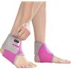 EULANT Supporto per Caviglia per Bambini, Sostiene la Caviglia Kids, 1 Paio Compressione Cavigliera Sportiva per Corsa Ciclismo Scooter Sci, proteggere la Caviglia dei Bambini, M Rosa