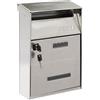 Arregui Domus 2010 Cassetta Postale, Acciaio Inox