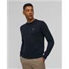 Aeronautica Militare Maglione Blu Scuro In Lana Da Uomo Aeronautica Militare