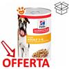 Hill's Dog Science Plan Adult Light Pollo - Lattina da 370 Gr - CONFEZIONE RISPARMIO