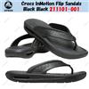 Crocs Sandali infradito Crocs InMotion neri neri 211101-001 taglia unisex
