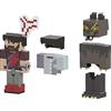 Mattel Minecraft - Pack espansione Rougarou e Vena d'Ira, include 2 personaggi di Camp Enderwood della Serie Creator e tanti accessori, action figures, giocattolo per bambini, 6+ anni, HNW10