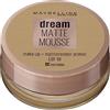 Maybelline Gemey Maybelline Dream, Fondotinta compatto in mousse, 48 Sunkissed Beige