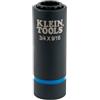 Klein Tools 66001 - Bussola a percussione 2 in 1, 12 punti, 3/4 e 9/16