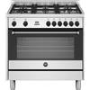 Bertazzoni MPL96L1EXC cucina a gas da 90 cm, 6 fuochi, forno elettrico