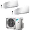 DAIKIN Clima Dual split Emura Bianco 2MXM40A+FTXJ20MW+FTXJ20MW