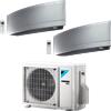 DAIKIN Clima Dual split Emura Silver 2MXM50A+FTXJ25MS+FTXJ50MS