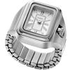 Fossil Orologio da donna Raquel, movimento al quarzo a due lancette con cinturino in acciaio inossidabile, 14 mm, Tono argento